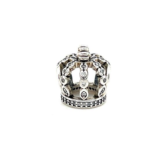 Pandora Crown Cz Charm - Picture 1 of 3